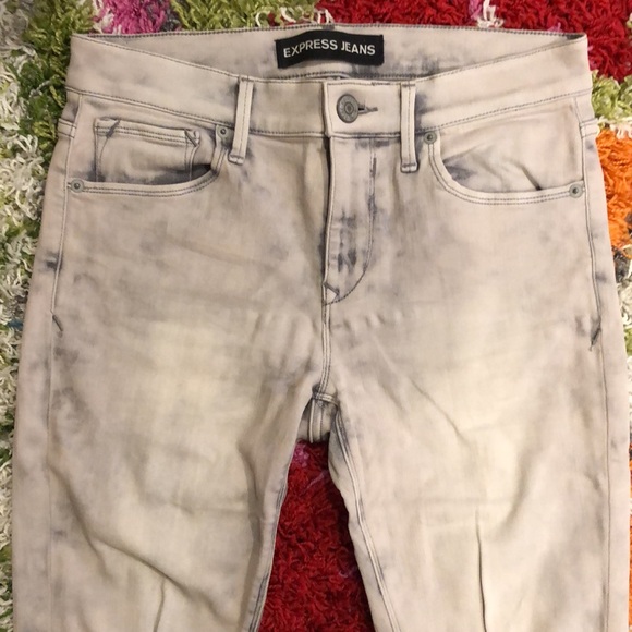 Express Mid-Rise Jean Legging, size 6R - Picture 2 of 10